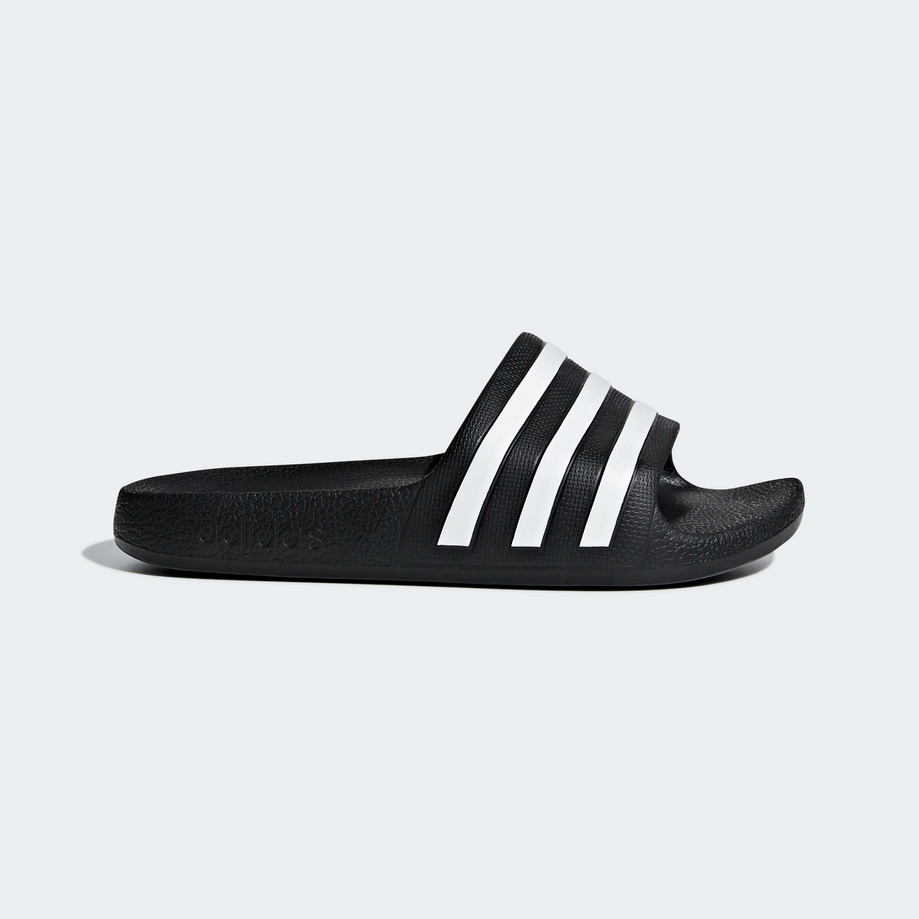 Ciabatte Adidas Bambino Adilette Aqua - Nero/Bianco