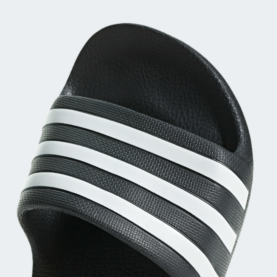 Ciabatte Adidas Bambino Adilette Aqua - Nero/Bianco