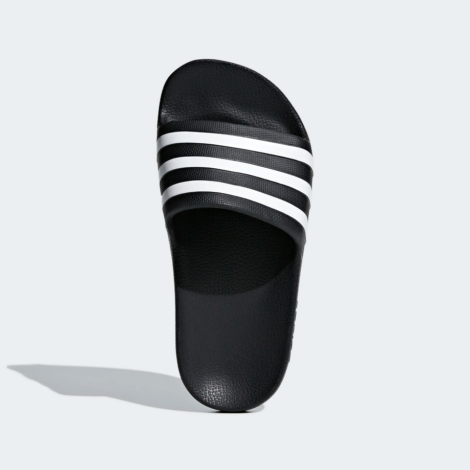 Ciabatte Adidas Bambino Adilette Aqua - Nero/Bianco