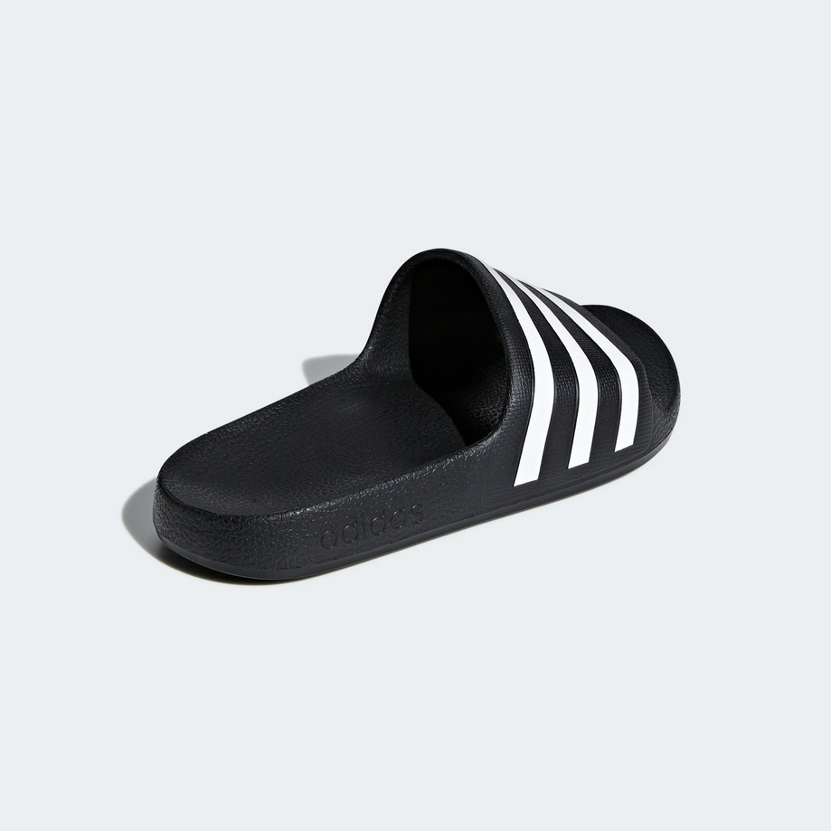Ciabatte Adidas Bambino Adilette Aqua - Nero/Bianco