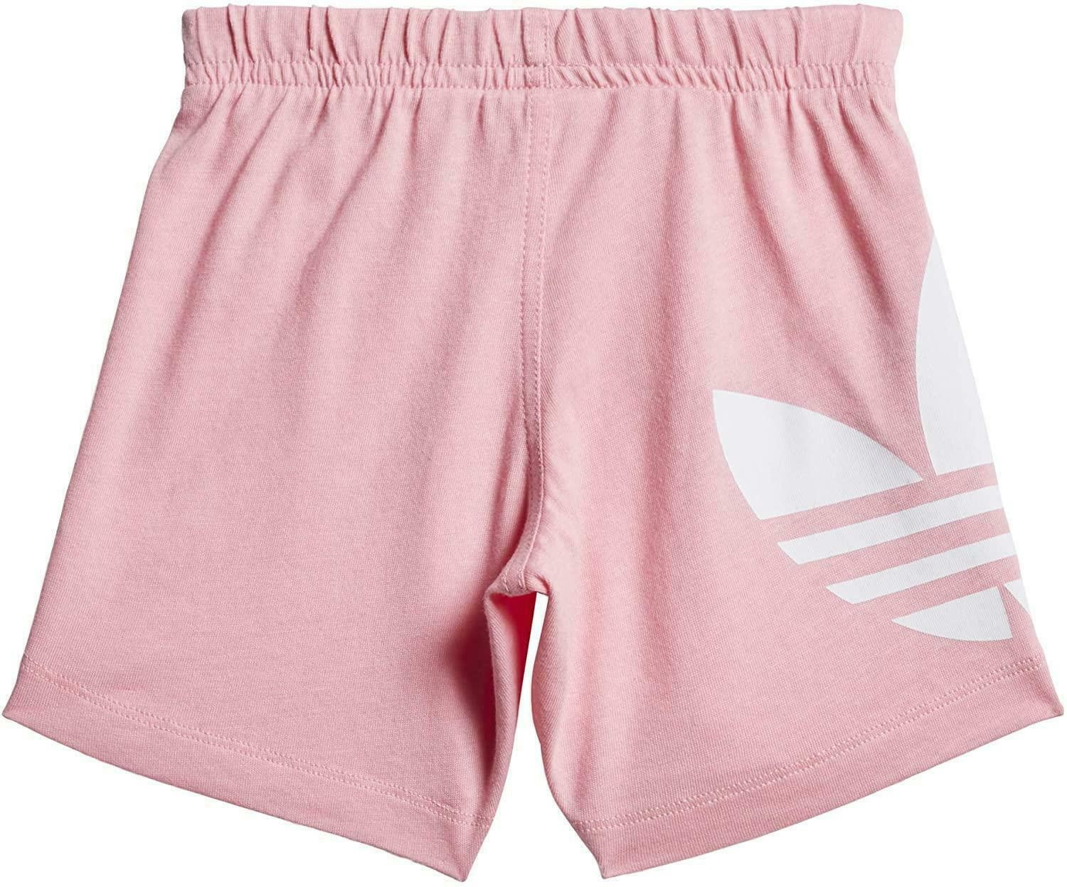 COMPLETINO BAMBINA  ADIDAS LARGE TREFOIL SHORT TEE SET- GD2651