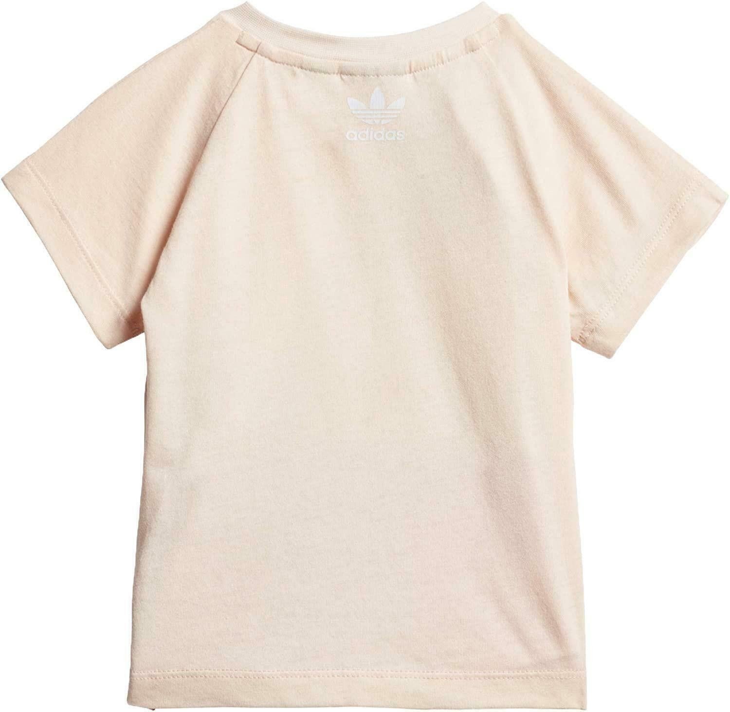 COMPLETINO BAMBINA  ADIDAS LARGE TREFOIL SHORT TEE SET- GD2651