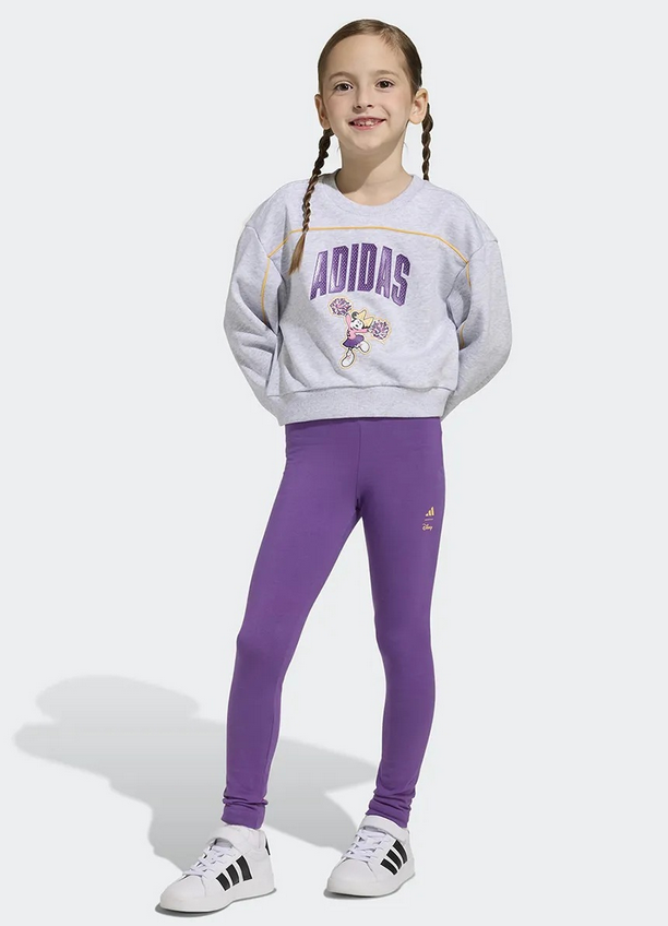 Completo Bambina Adidas Disney Minnie - Grigio/Viola
