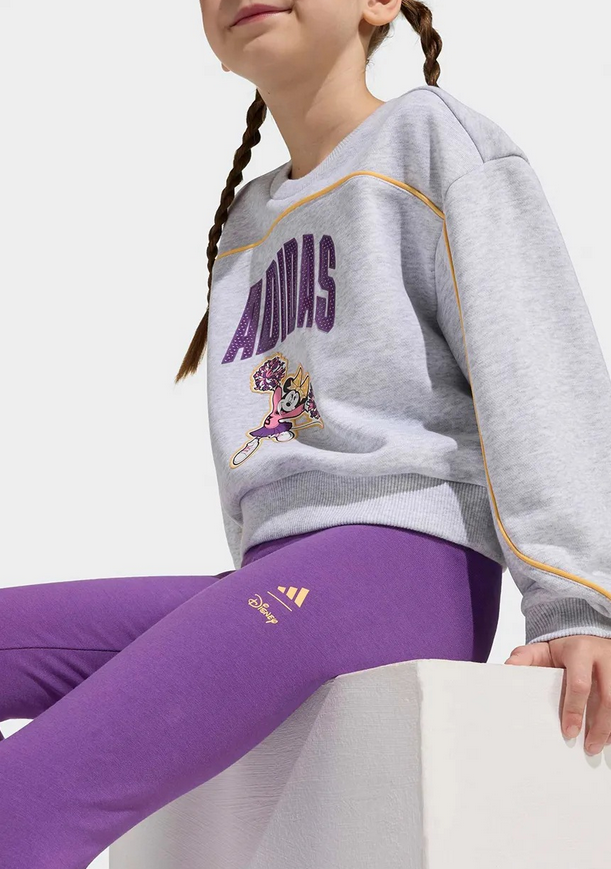 Completo Bambina Adidas Disney Minnie - Grigio/Viola