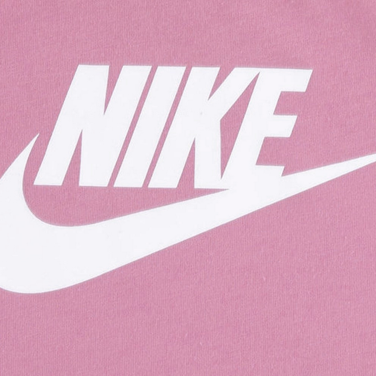 completo Bambina NIKE CLUB TEE  - ROSA