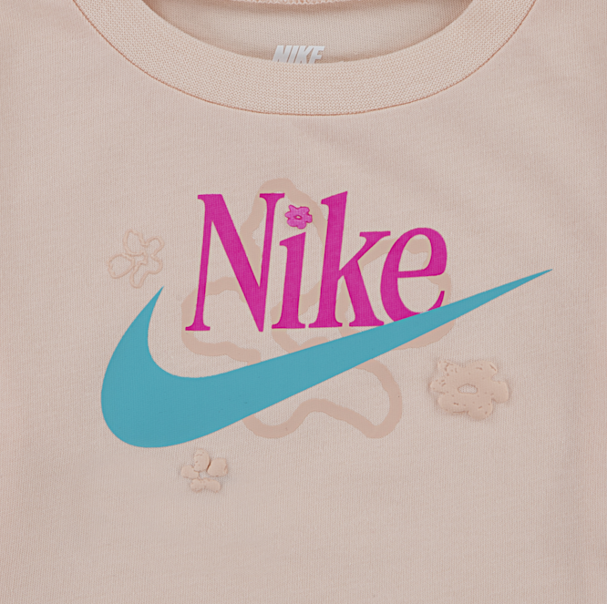 Completo Bambina Nike Wild Flower - Rosa