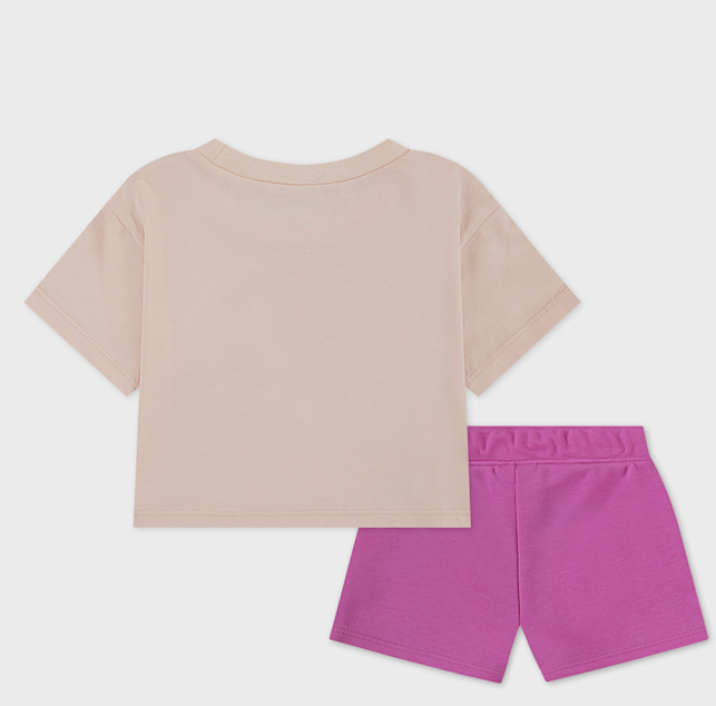 Completo Bambina Nike Wild Flower - Rosa