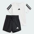 Completo Bambino Adidas ESSENTIAL TEE  - BIANCO\NERO