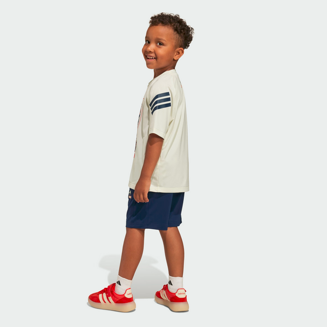 Completo Bambino Adidas MARVEL SPIDER-MAN - Bianco/Blu