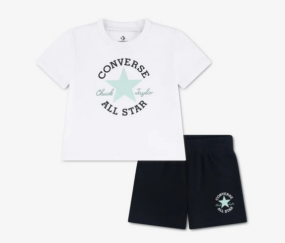 Completo Bambino Converse CNVB Dissected - Bianco/Nero