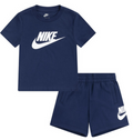 Completo Bambino Nike Club Tee - Blu