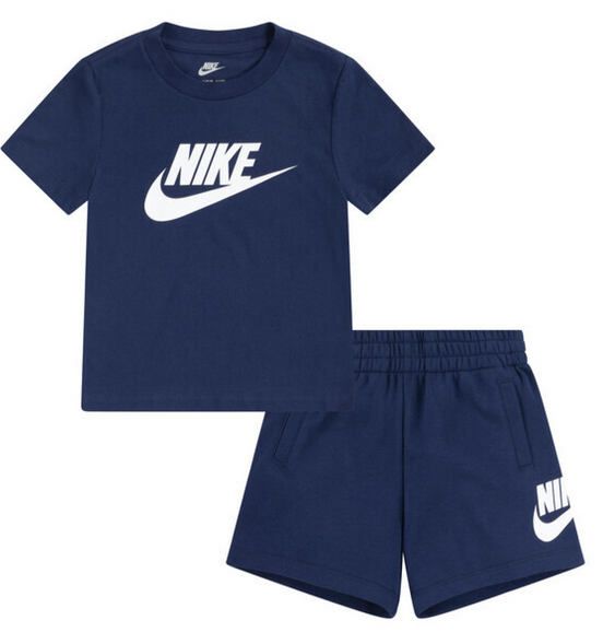 Completo Bambino Nike Club Tee - Blu