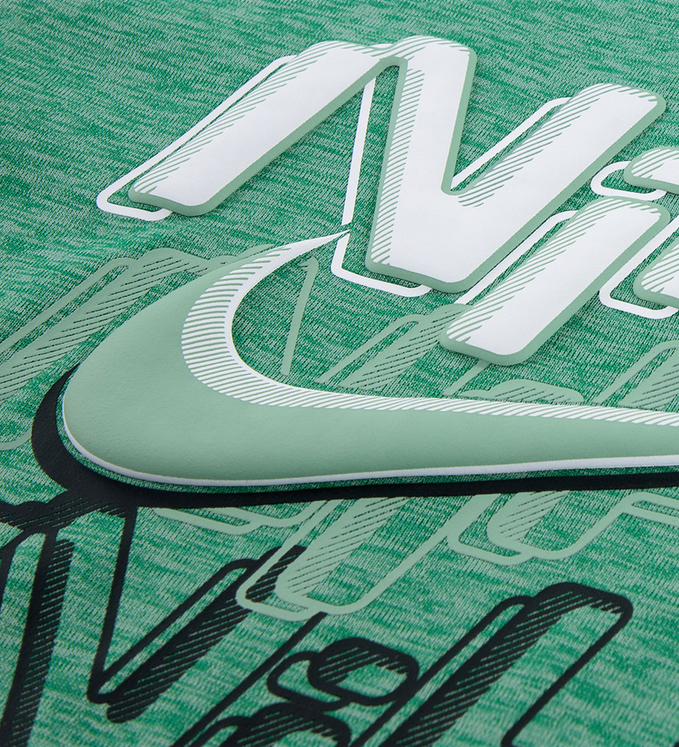 Completo Bambino Nike DROPSET ICON - VERDE/GRIGIO