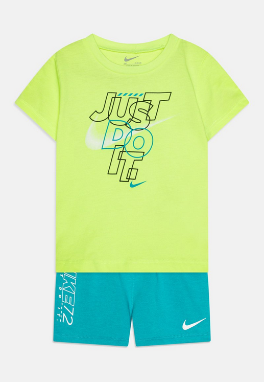 Completo Bambino Nike Just Do It - Verde/Azzurro