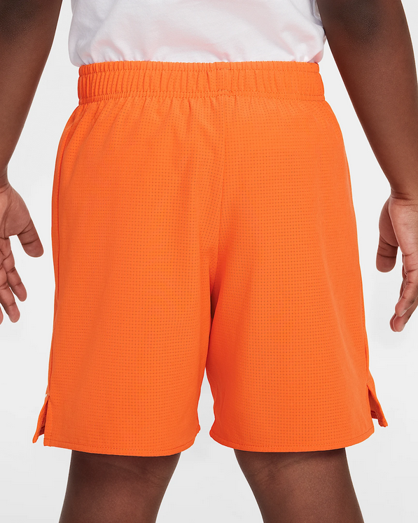 Completo Bambino Nike Rhythm Tee set - Bianco/Arancio