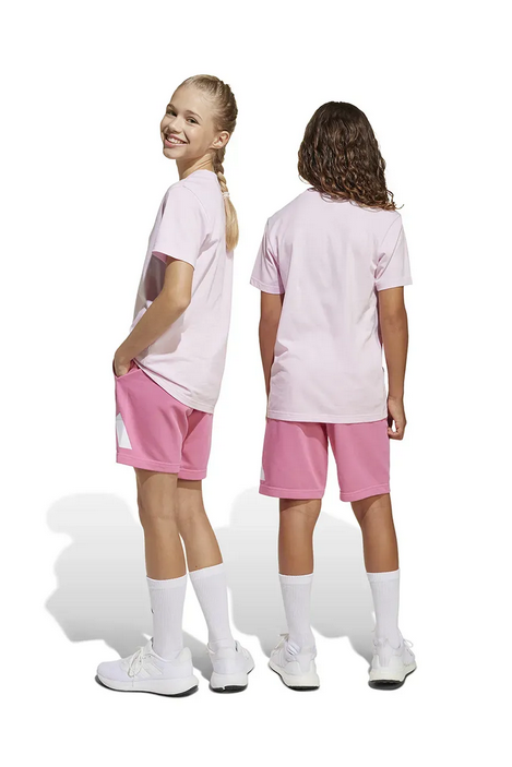 Completo Ragazza Adidas Essentials Tee- Rosa
