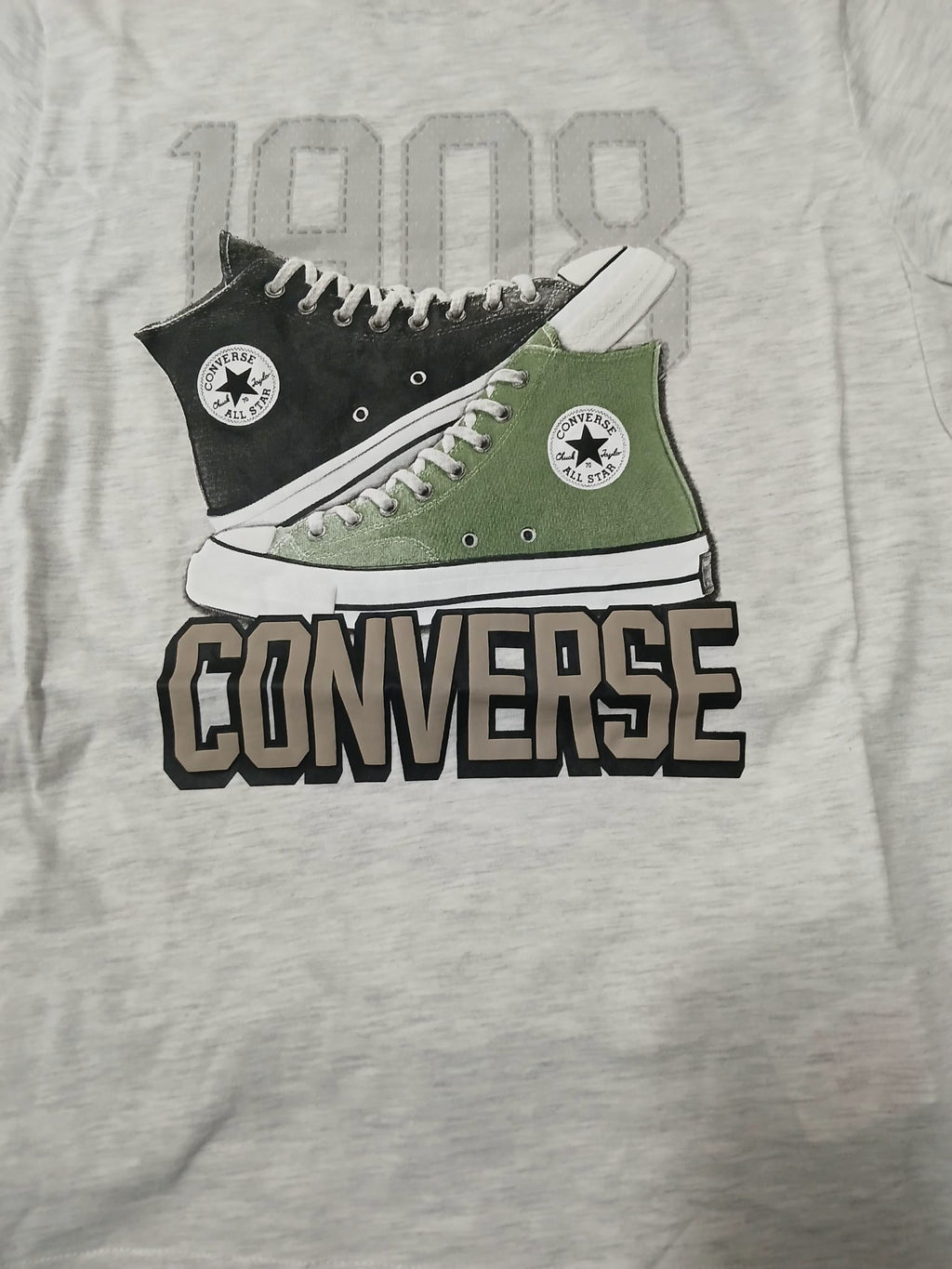 Completo Ragazzo Converse Retro Remix - Grigio/Verde