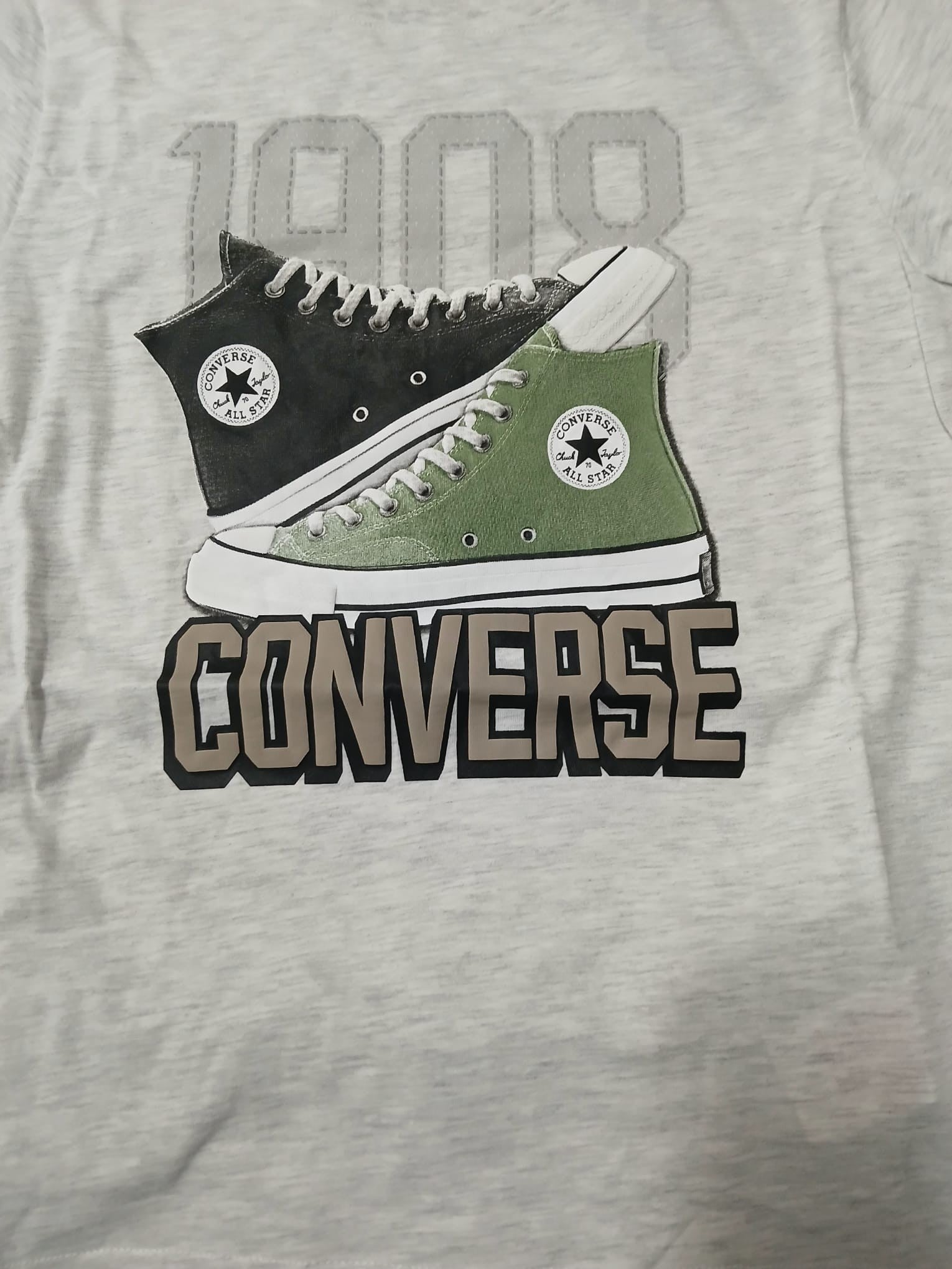 Completo Ragazzo Converse Retro Remix - Grigio/Verde