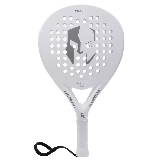 Racchetta da Padel Ianoni Full Carbon Soft - Bianco