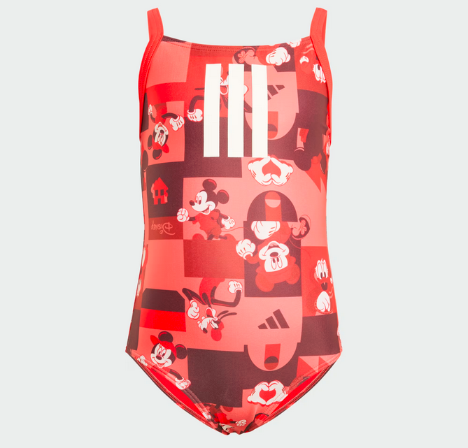 Costume Bambina Adidas Disney Mickey And Friends - Rosso