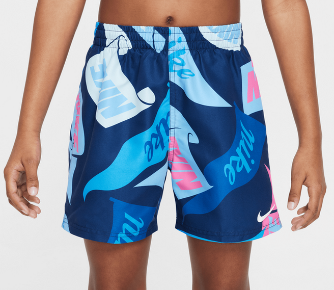 Costume da Bagno Ragazzo Nike Breaker 4 Volley - Blu