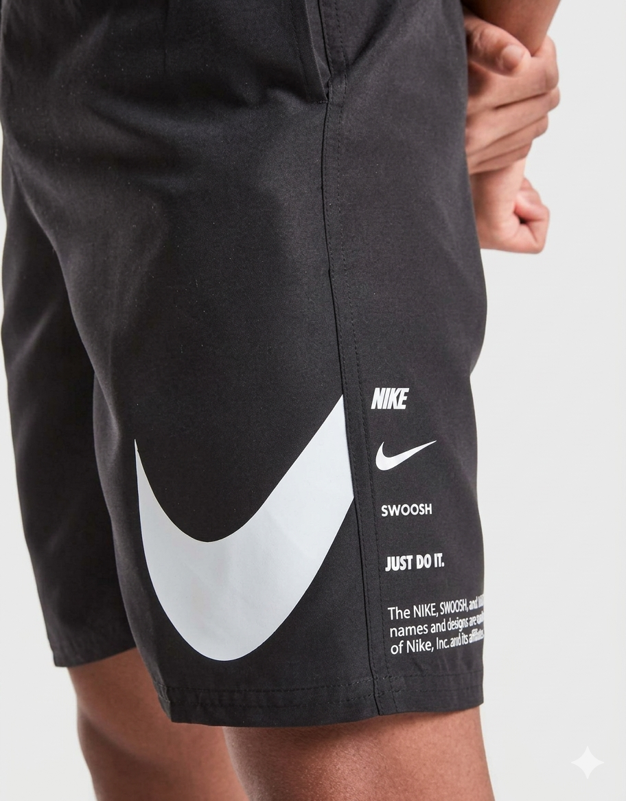 Costume da Bagno Ragazzo Nike Stadium 5 Volley - Nero