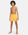Costume da bagno ragazzo Nike Swim - Arancio