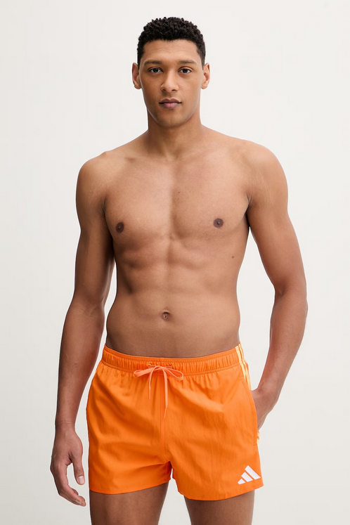 Costume da Bagno UOMO Adidas 3-Stripes - ARANCIONE