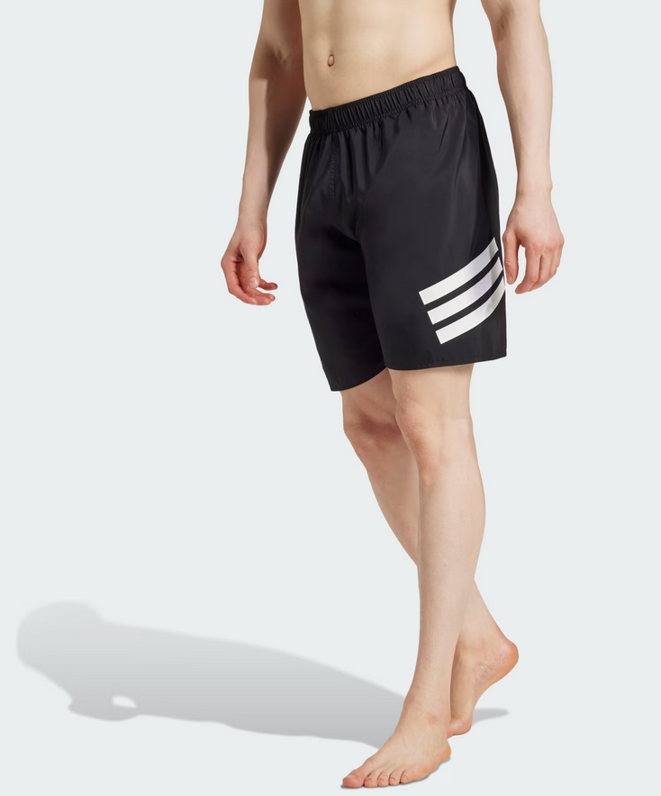 Costume da Bagno Uomo Adidas 3-Stripes - Nero