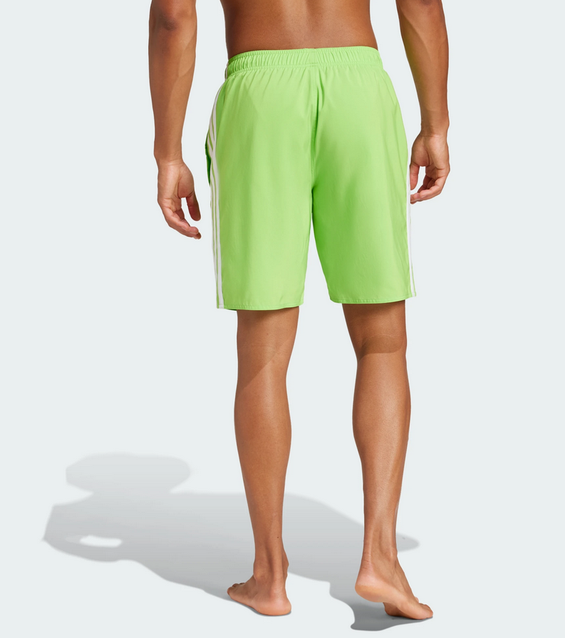 Costume da bagno Uomo Adidas 3-Stripes - Verde Fluo