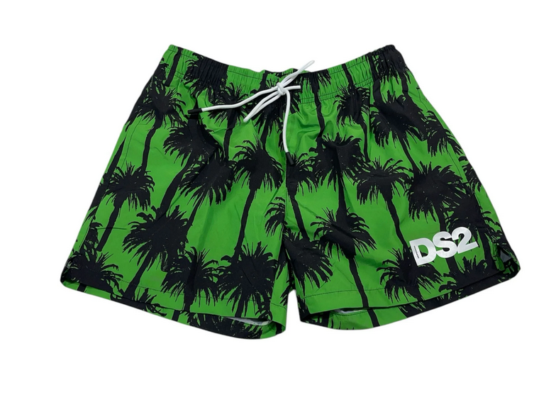 Costume da Bagno Uomo DS2 - Verde/Nero