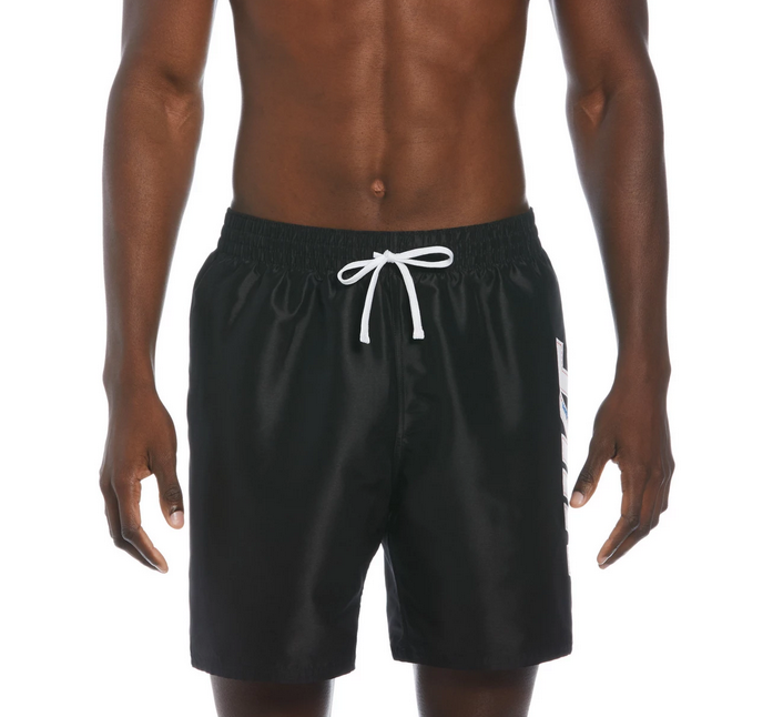 Costume da Bagno Uomo Nike Big Logo - Nero