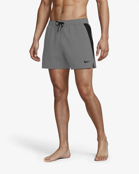 Costume da Bagno Uomo Nike Contend Solid Essentials - Grigio