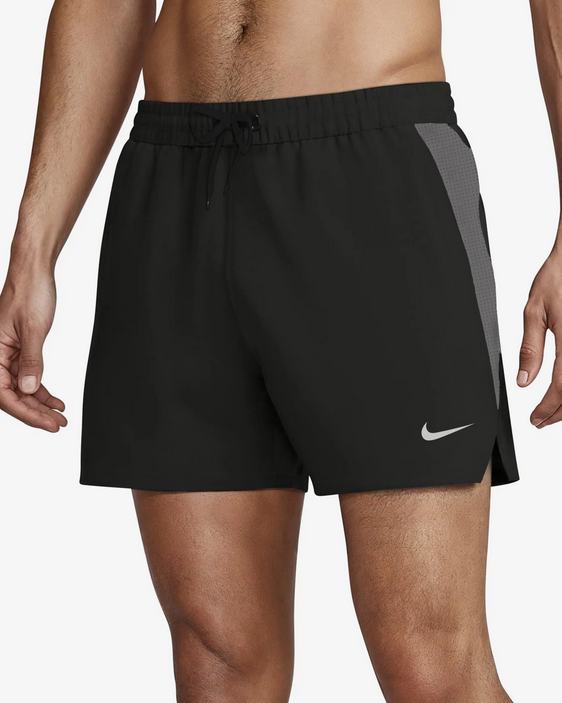 Costume da Bagno Uomo Nike Contend Solid Essentials - Nero