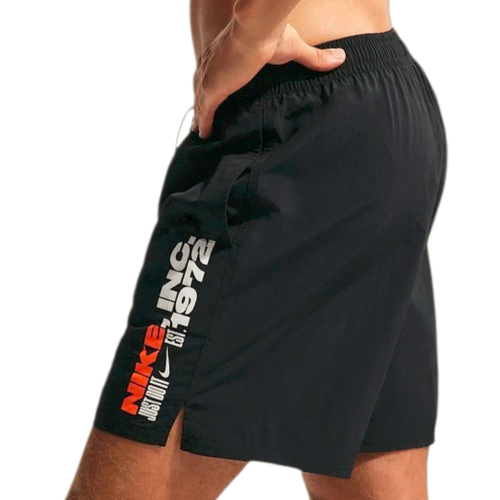 Costume da Bagno Uomo Nike Just Do IT - NERO