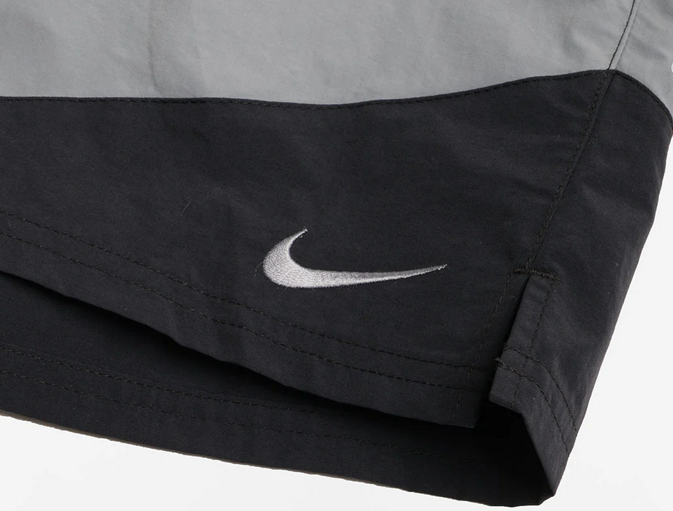 Costume da Bagno Uomo Nike Multi Logo 5 Volley - Nero/Grigio