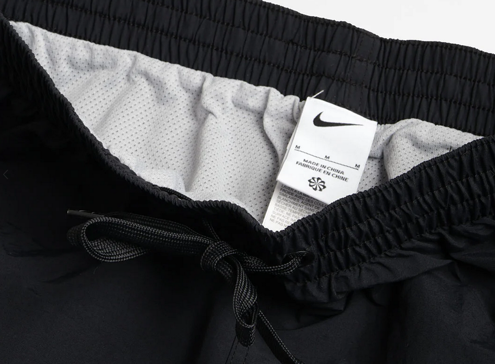 Costume da Bagno Uomo Nike Multi Logo 5 Volley - Nero/Grigio