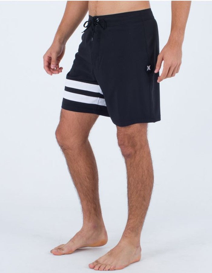 Costume Uomo Hurley Block Party Boardshorts 18' - Nero/Bianco