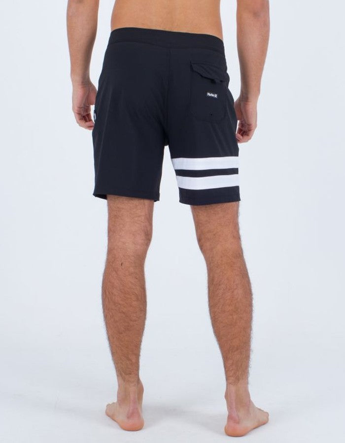 Costume Uomo Hurley Block Party Boardshorts 18' - Nero/Bianco