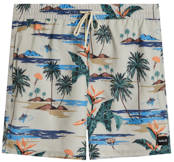 Costume Uomo Hurley Cannonball Volley 17" - Beige
