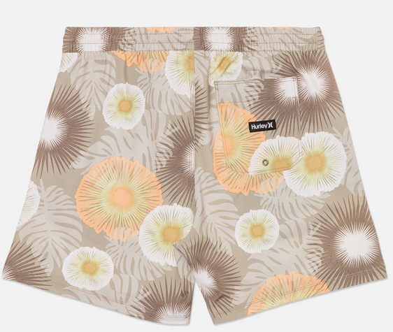 Costume Uomo Hurley Khaki Cannonball Volley 17" - Beige