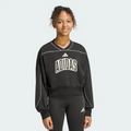 Felpa Bambina adidas STADIUM- NERO