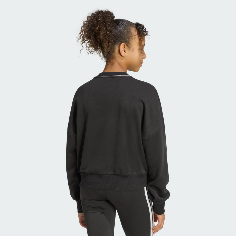 Felpa Bambina adidas STADIUM- NERO