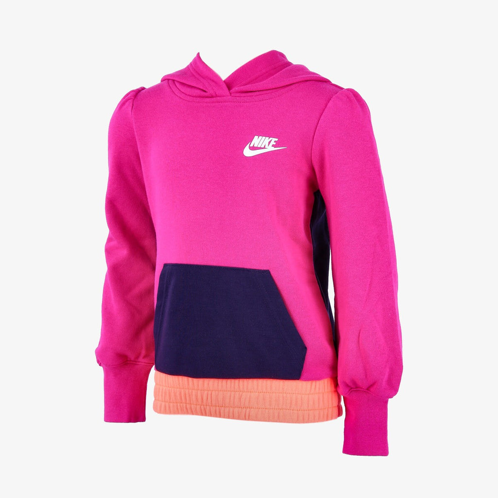 FELPA BAMBINA NIKE COLORBLOCK HOODIE- 36H458-A0I