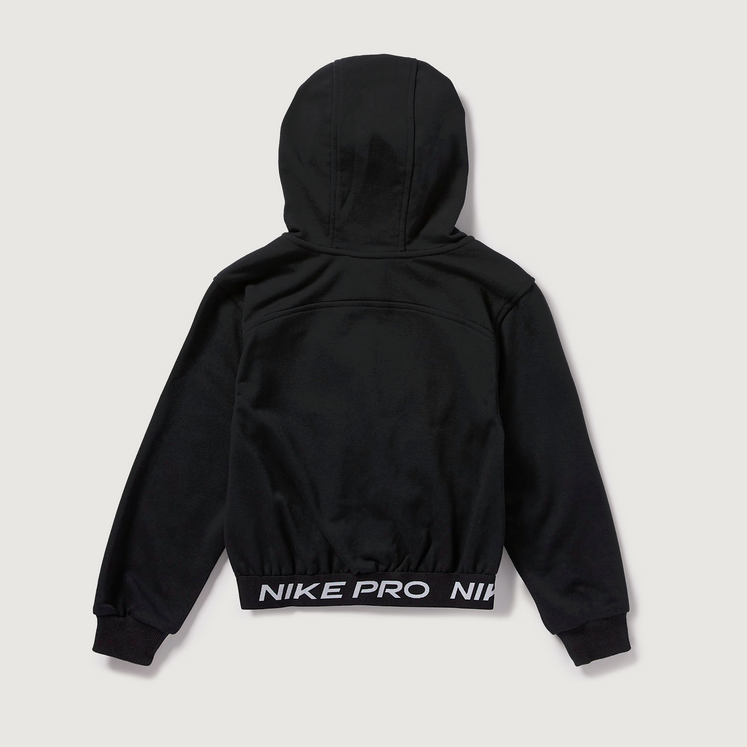 Felpa Bambina Nike Essentials Full Zip hoodie  - Nero