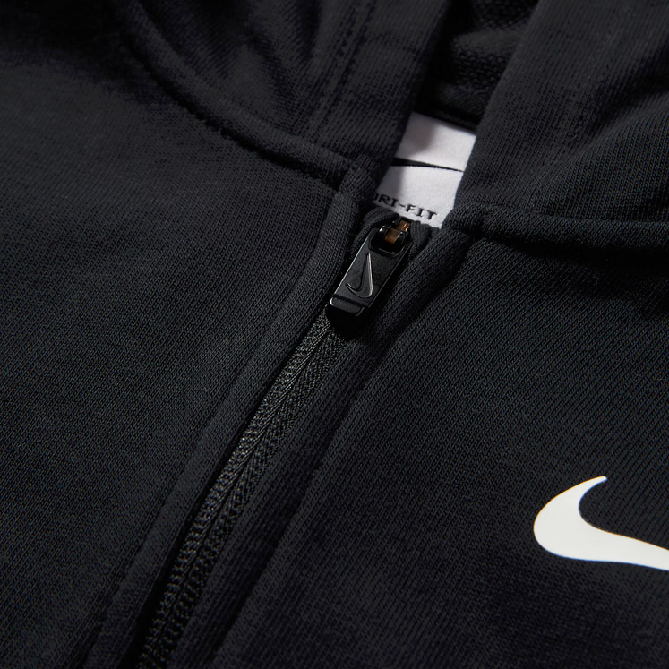 Felpa Bambina Nike Essentials Full Zip hoodie  - Nero