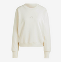 Felpa Donna Adidas ALL SZN Fleece Loose  - Bianco