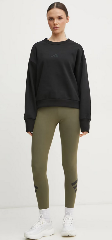 Felpa Donna Adidas ALL SZN Fleece Loose  - Nero