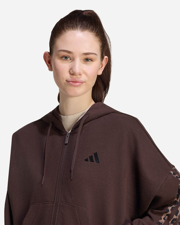 Felpa Donna Adidas essential - MARRONE