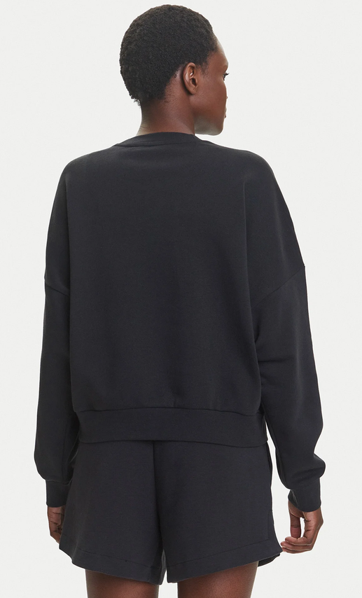Felpa Donna Adidas Essentials Small Logo - Nero